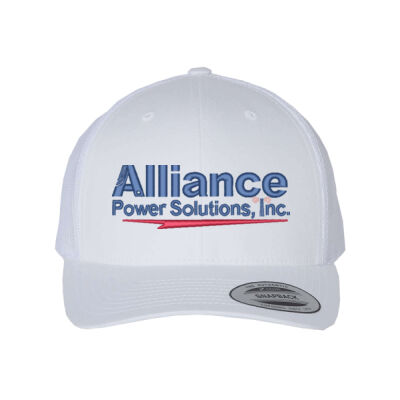  Alliance Retro Trucker Cap (Blue Lettering) Thumbnail