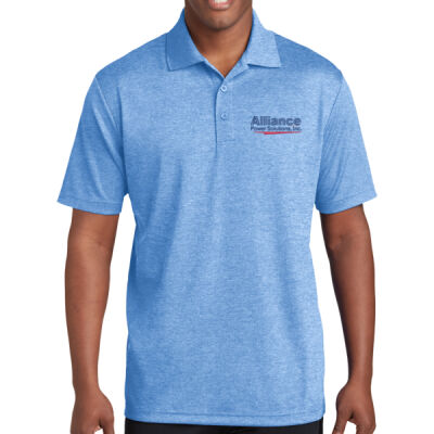 Alliance Mens PosiCharge RacerMesh Polo (Navy Lettering) Thumbnail