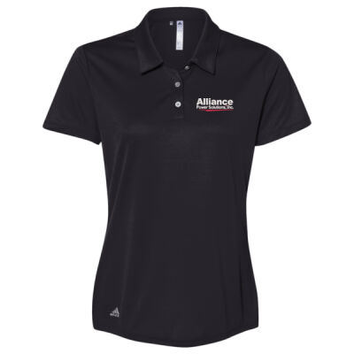 Alliance Women's Adidas Polo (White Lettering) Thumbnail